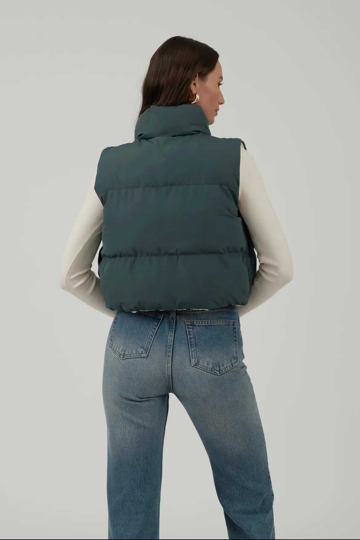 Reversible Hunter Green Vest