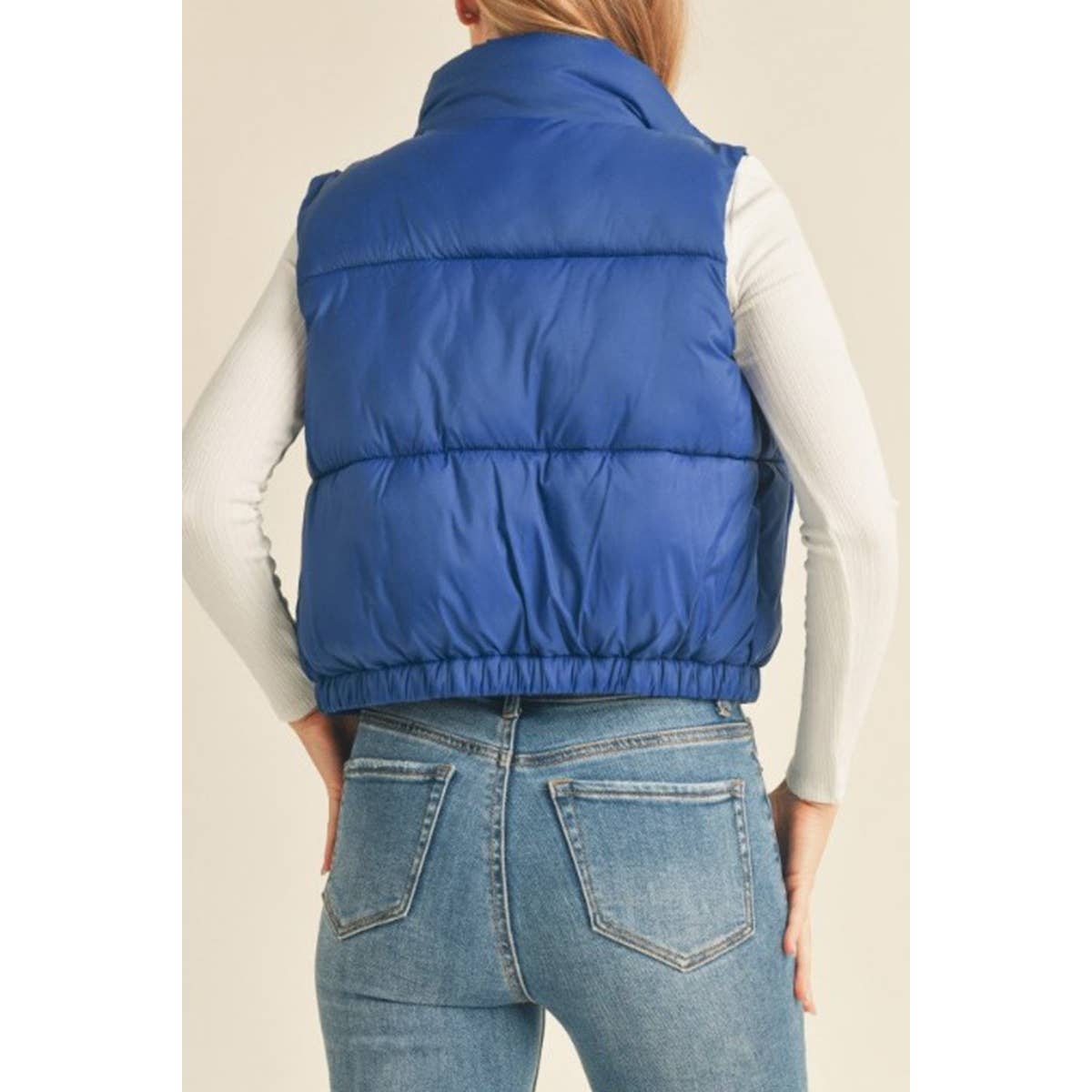 Royal Blue Puffer Vest