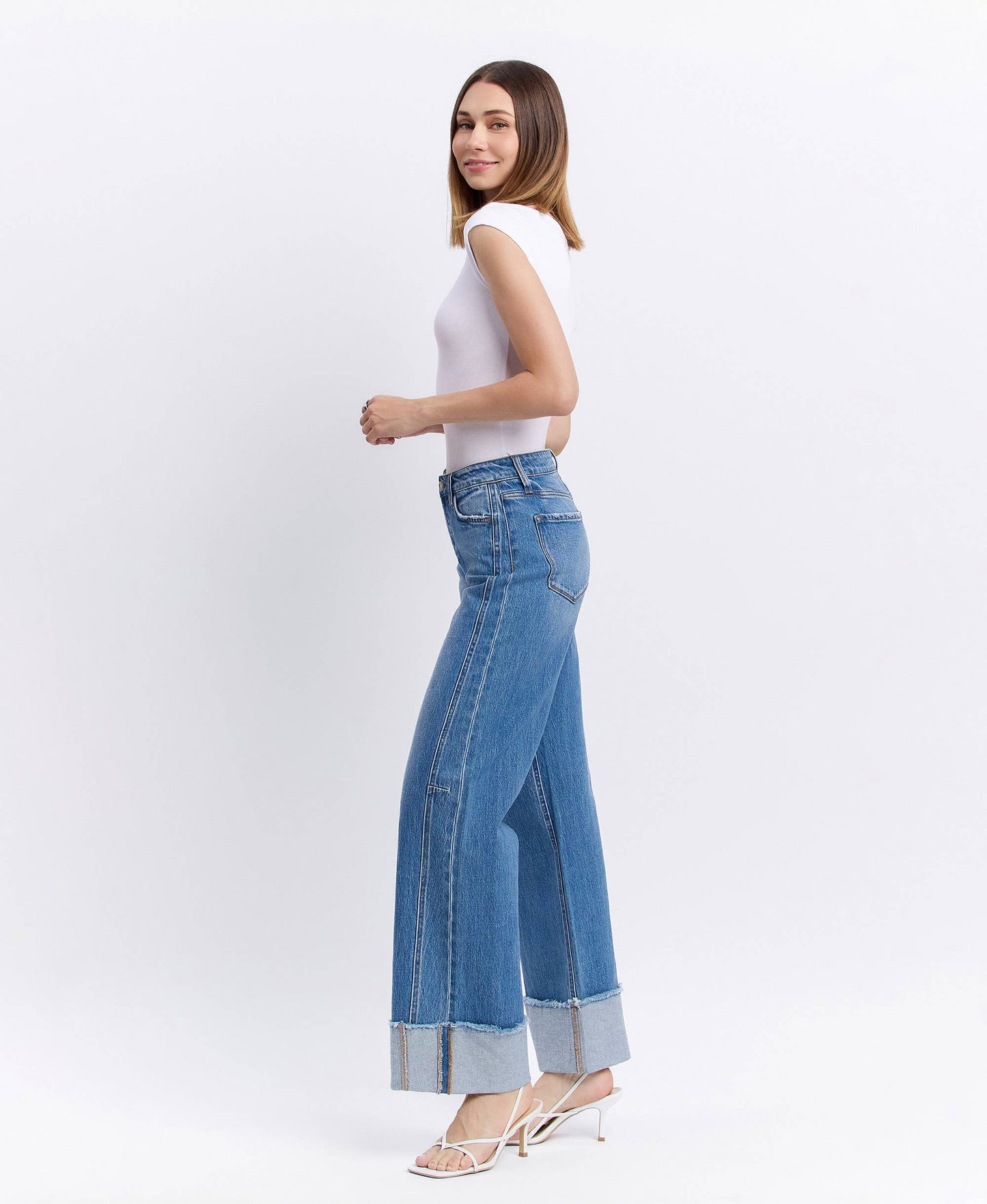 Olivia Cuff Jeans