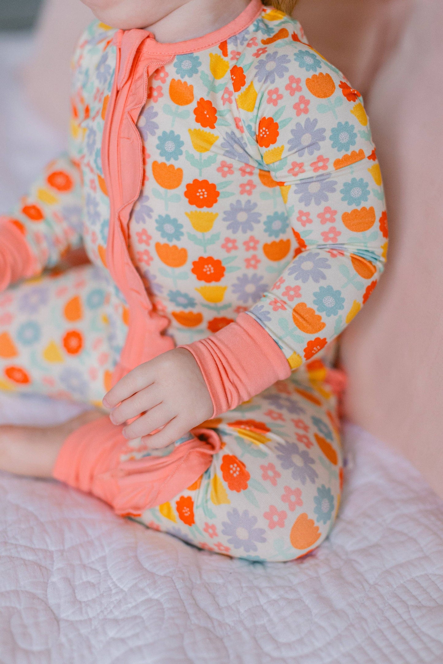 Grow Girl Ruffle Onesie