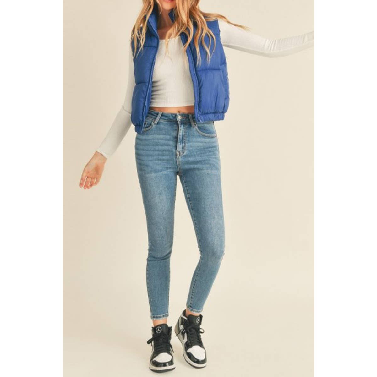 Royal Blue Puffer Vest