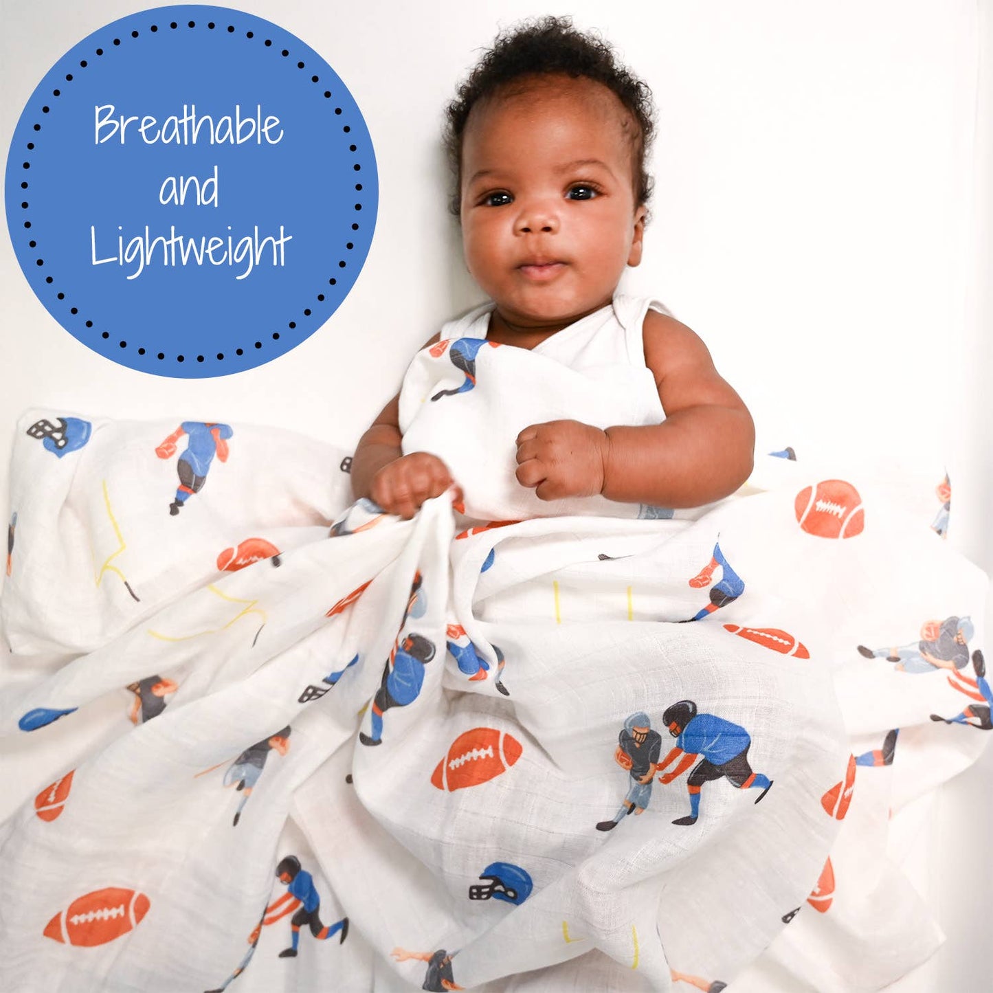 Touchdown Swaddle Blanket