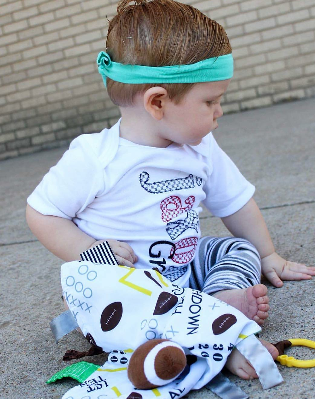 Football Stroller Tag
