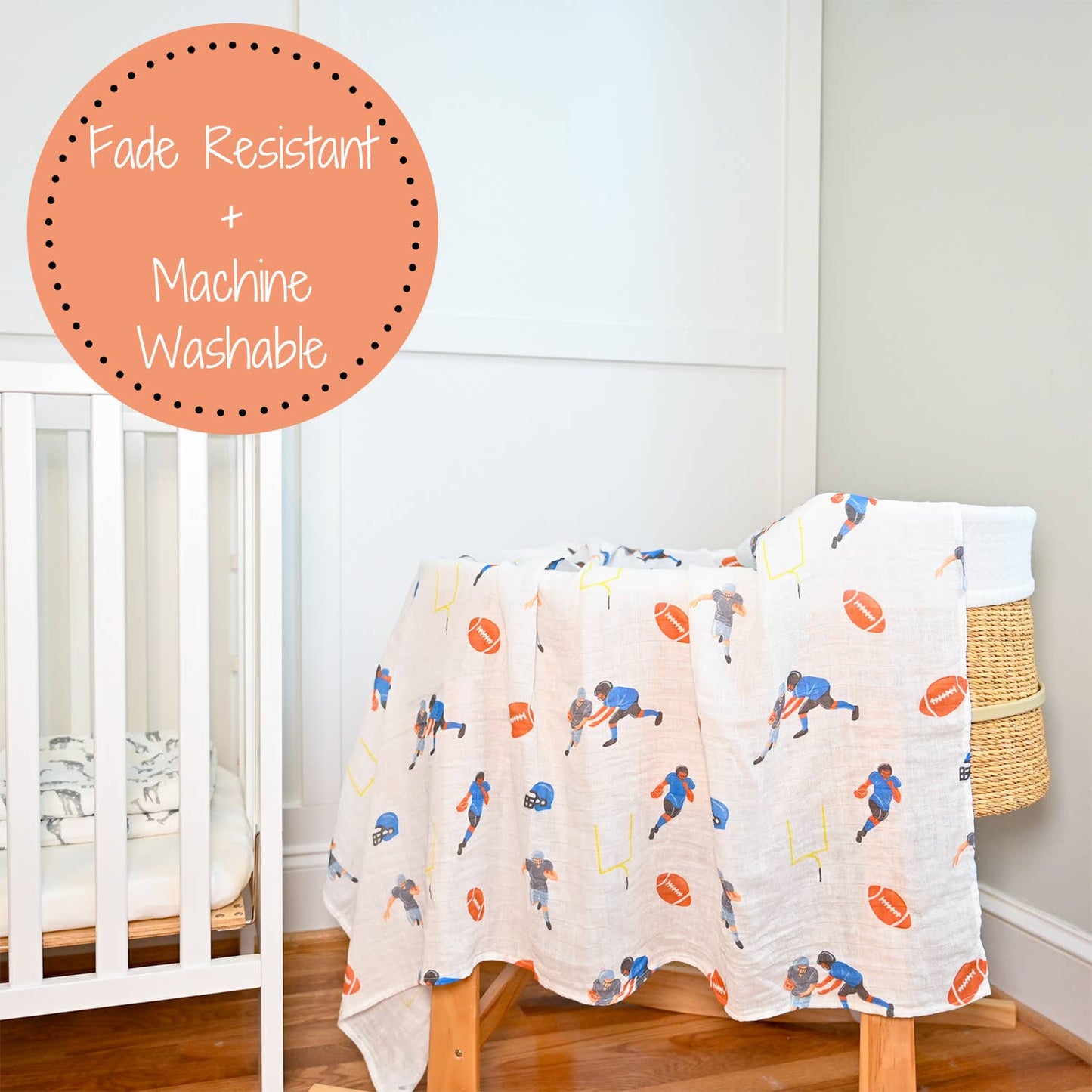 Touchdown Swaddle Blanket