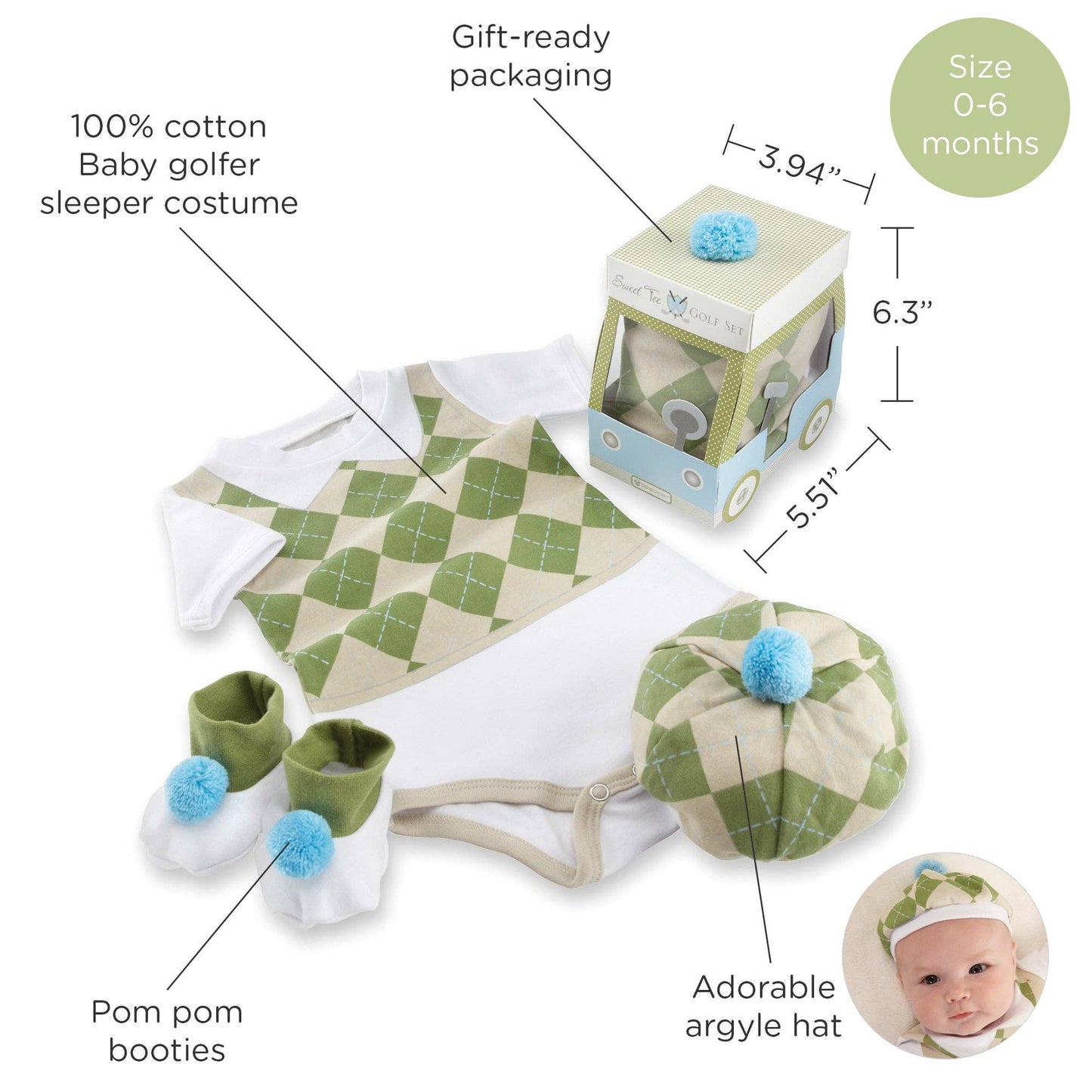 3-Piece Baby Golf Set