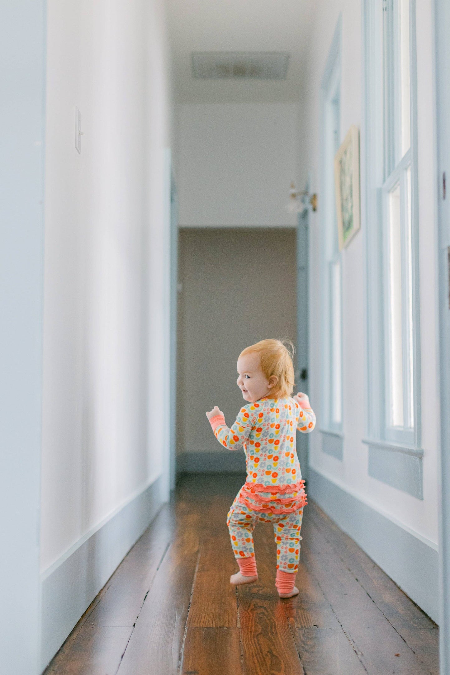 Grow Girl Ruffle Onesie