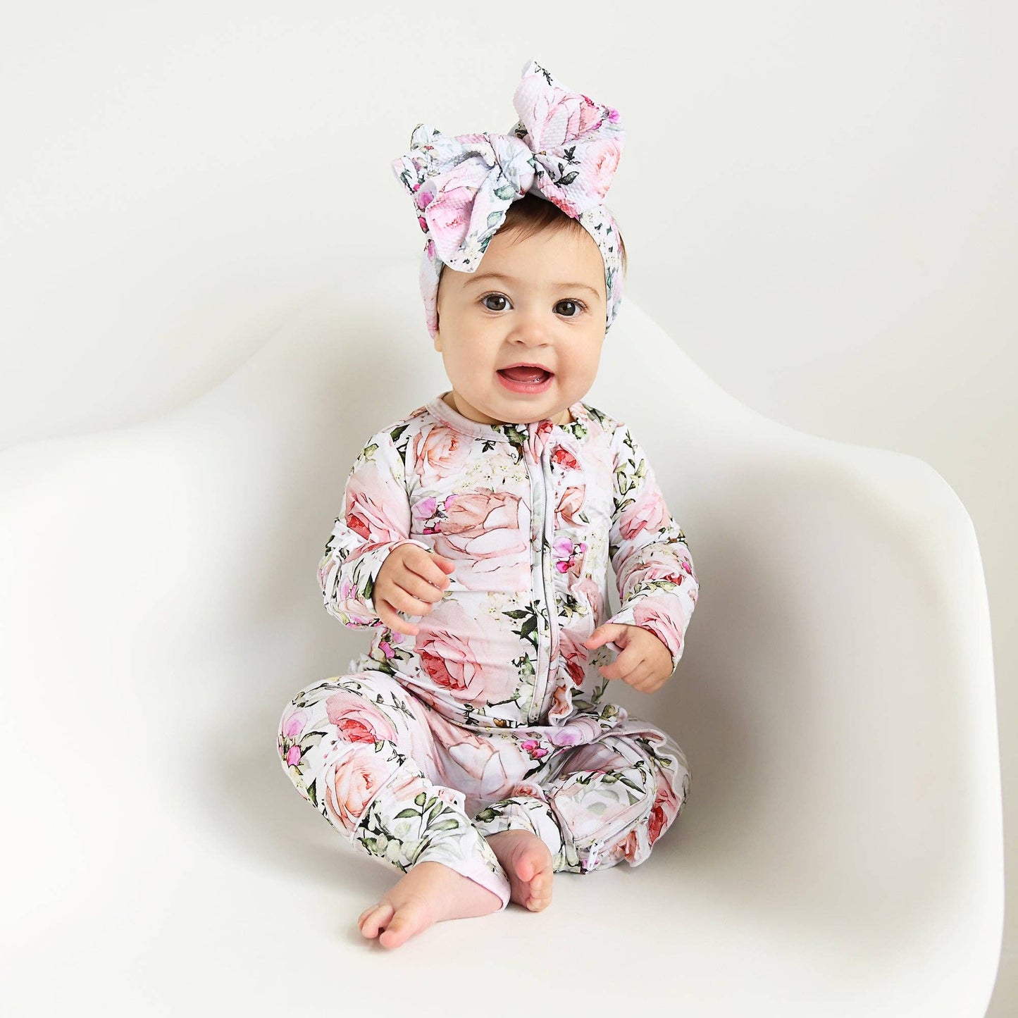 Caroline Ruffle Onesie