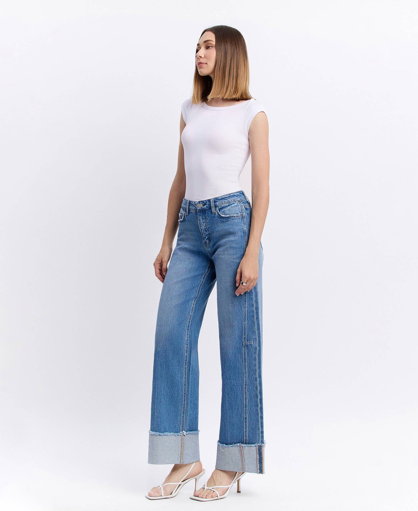 Olivia Cuff Jeans