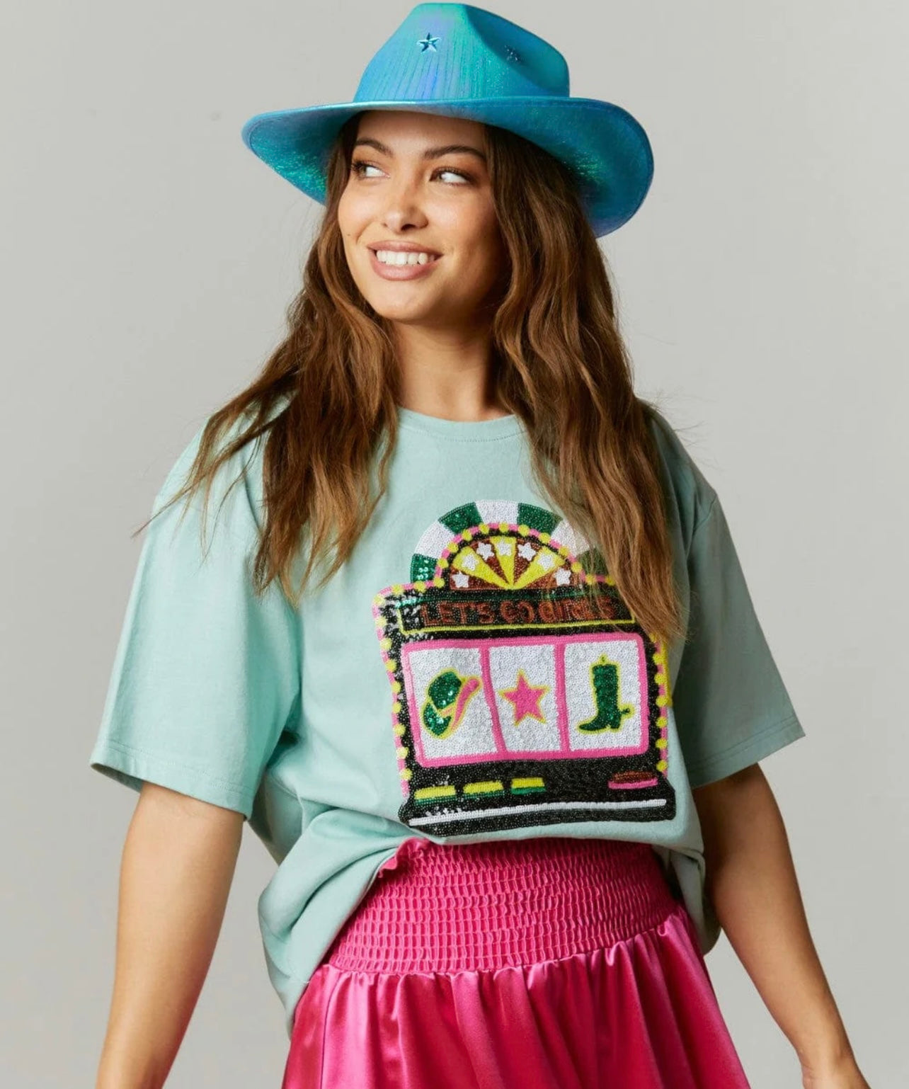 Western Slot Machine Tee