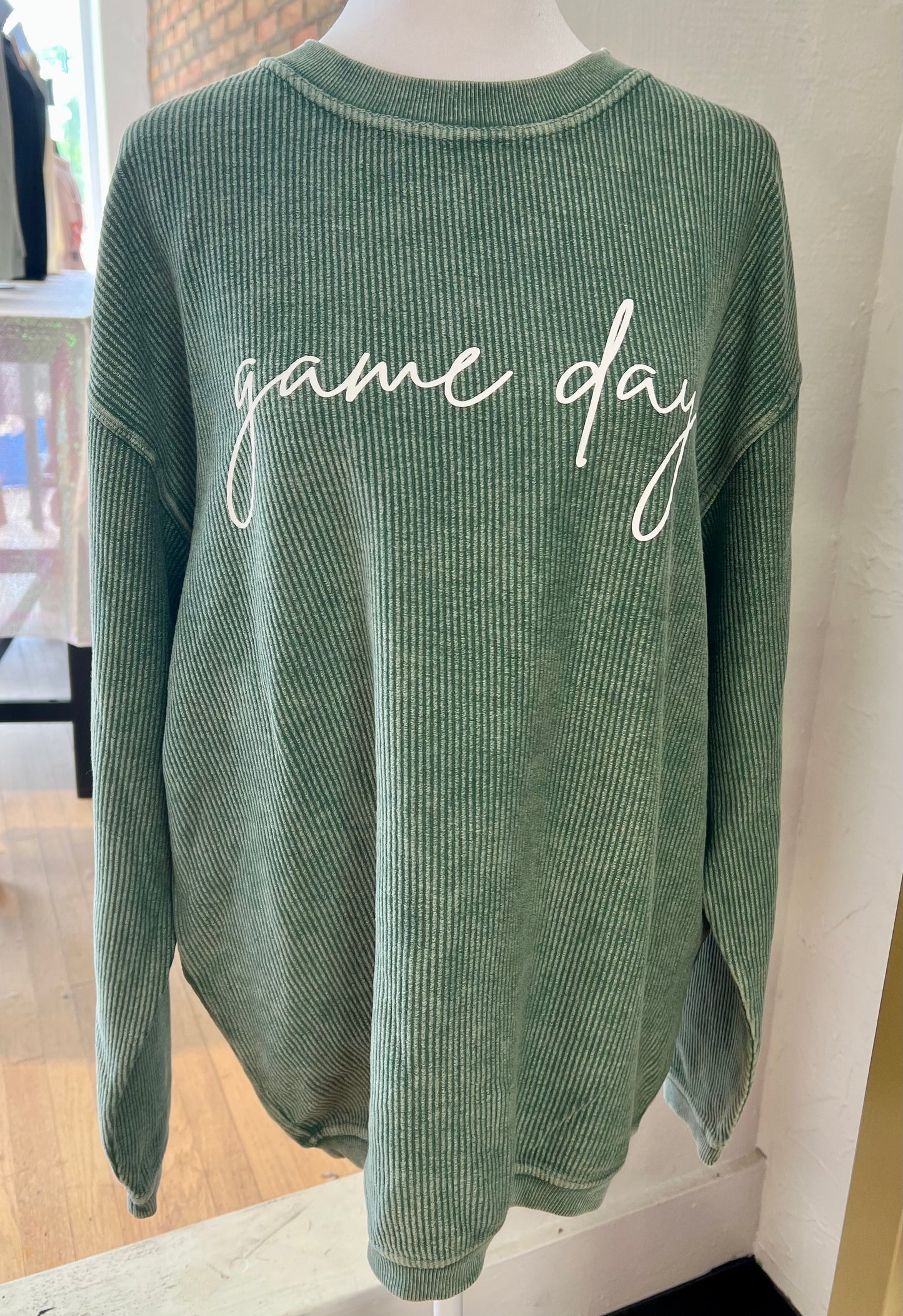 Corded Gameday Crewneck