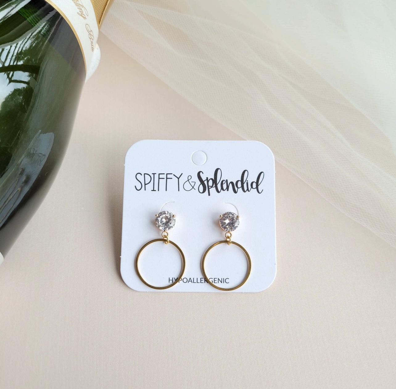 Engagement Ring Earrings