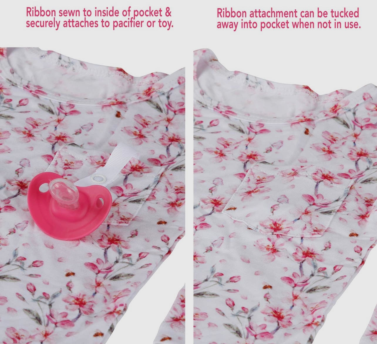 Watercolor Pink Floral Onesie