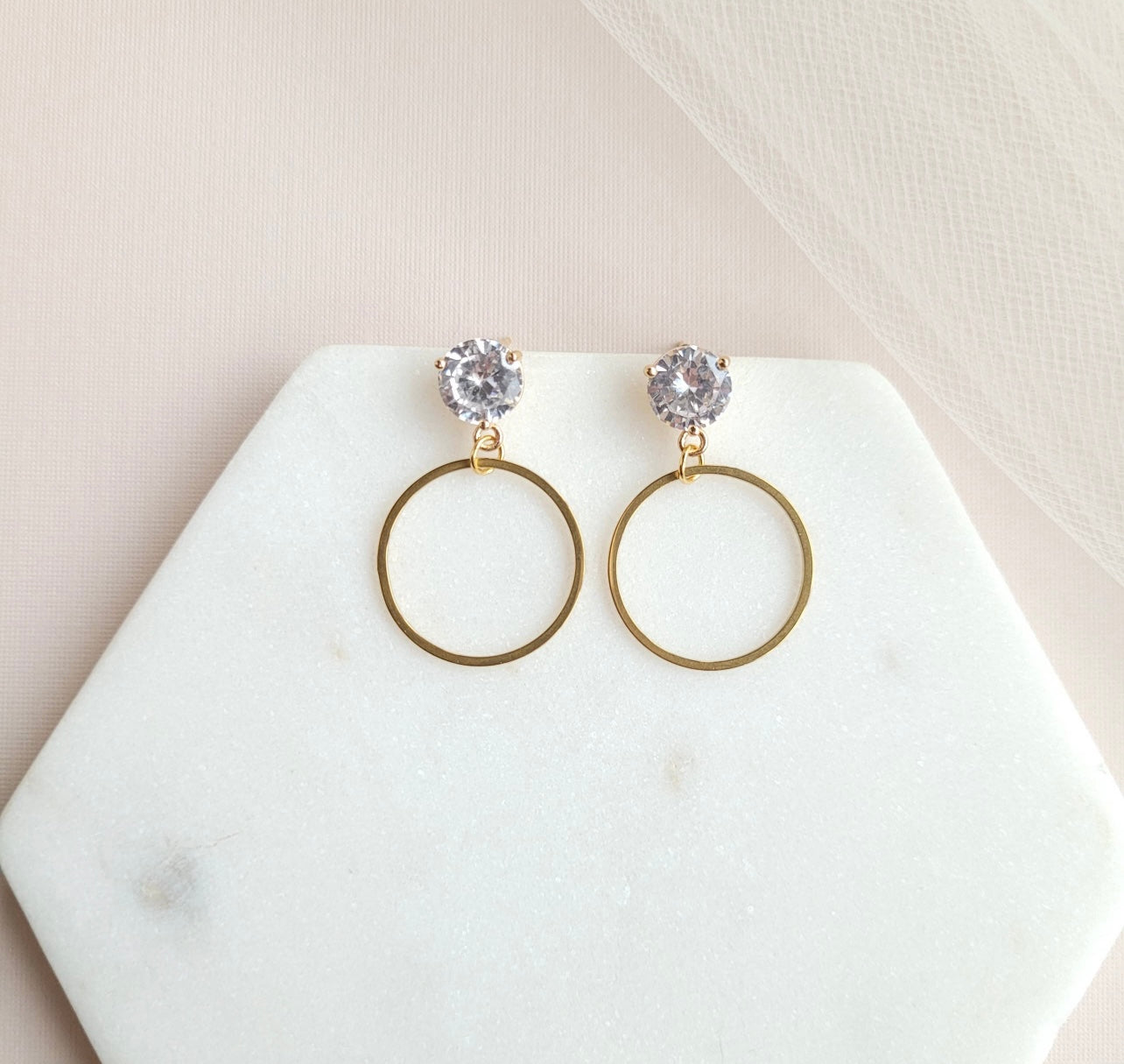 Engagement Ring Earrings