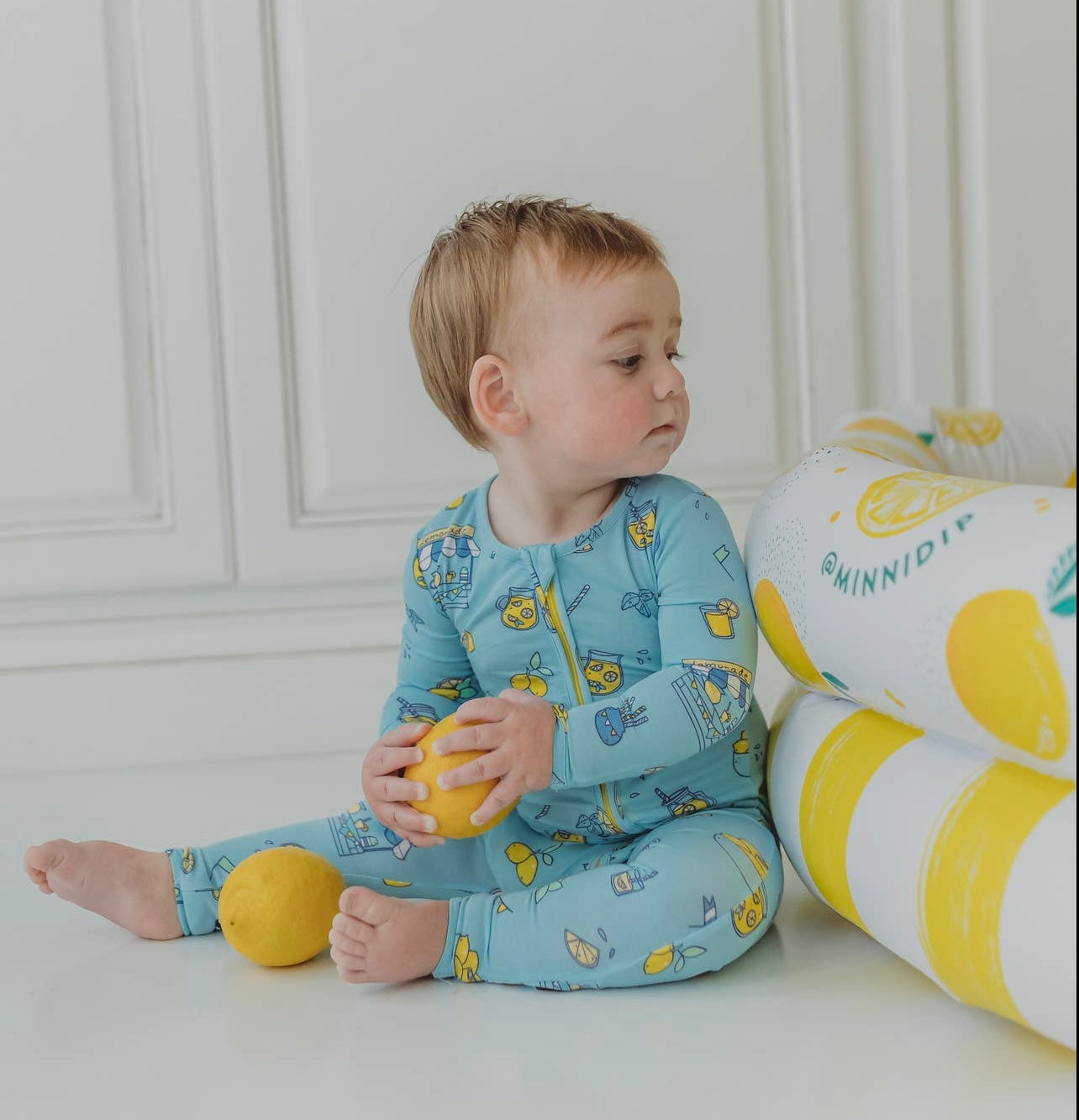 Blue Lemonade Onesie