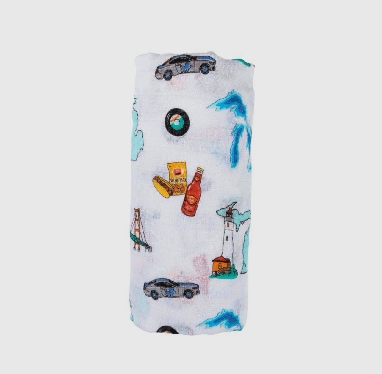 Michigan Swaddle Blankets