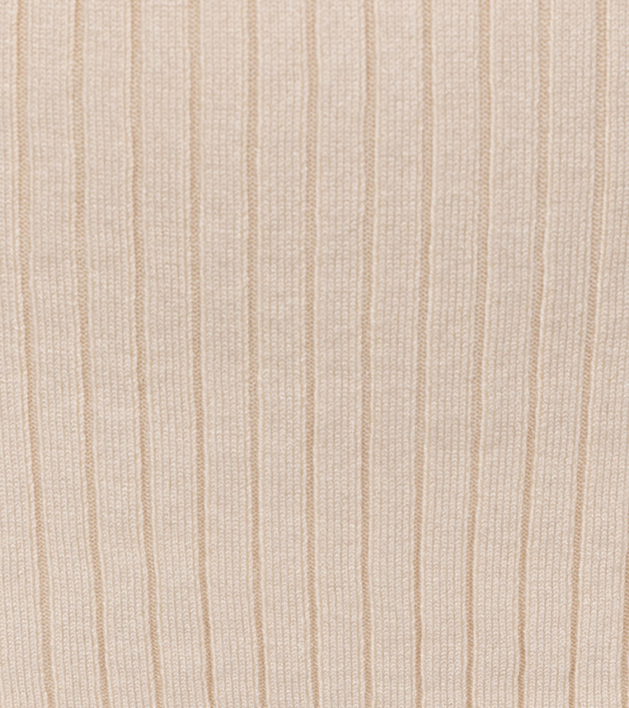 Tan Ribbed Plain Tank