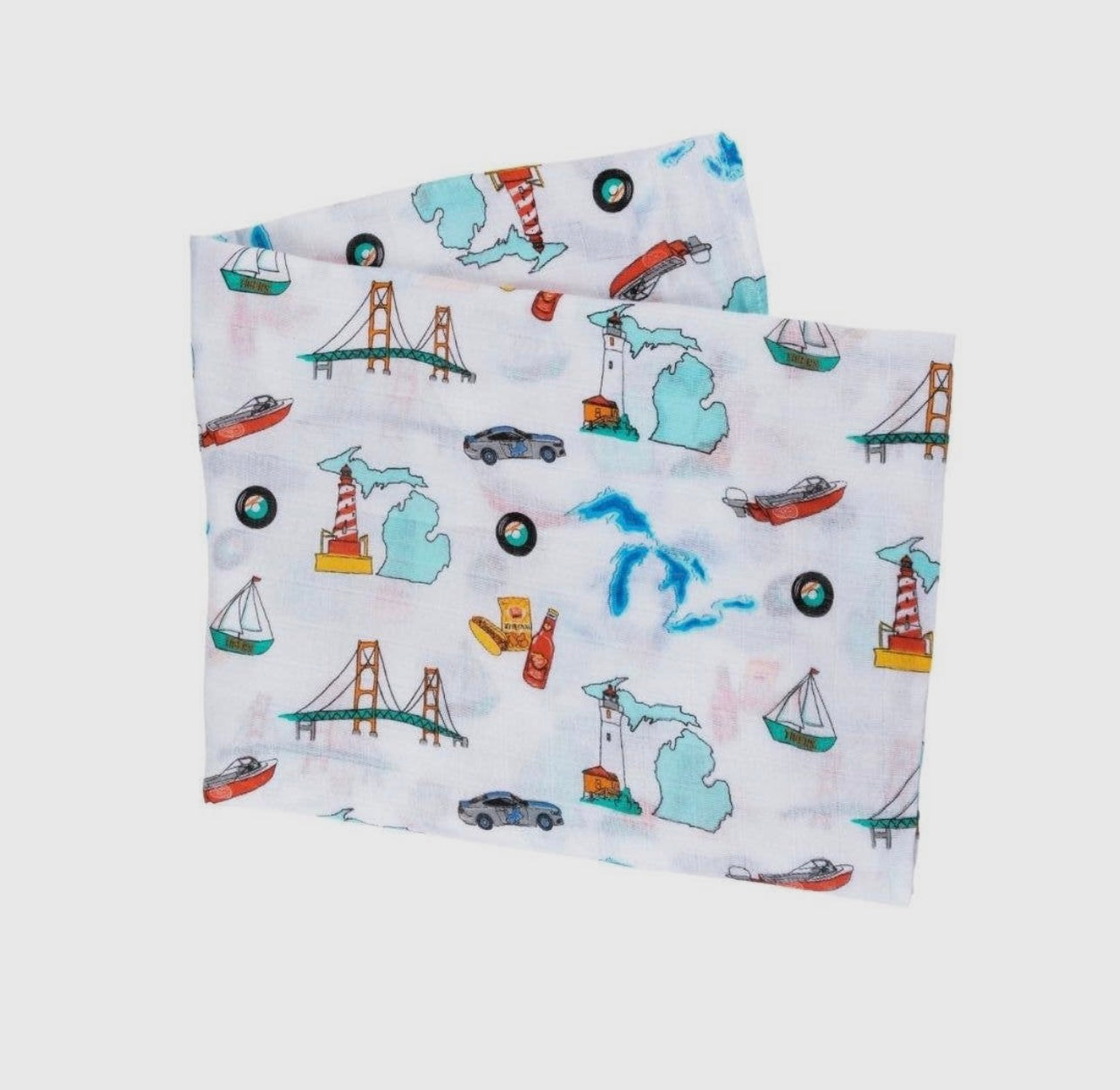 Michigan Swaddle Blankets