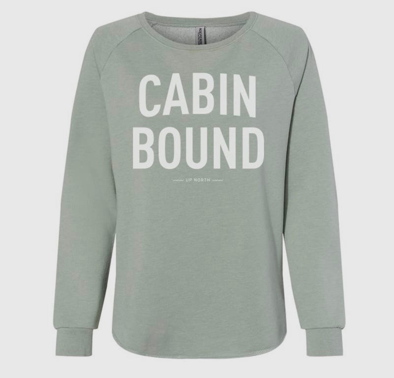 Sage Cabin Bound Crewneck