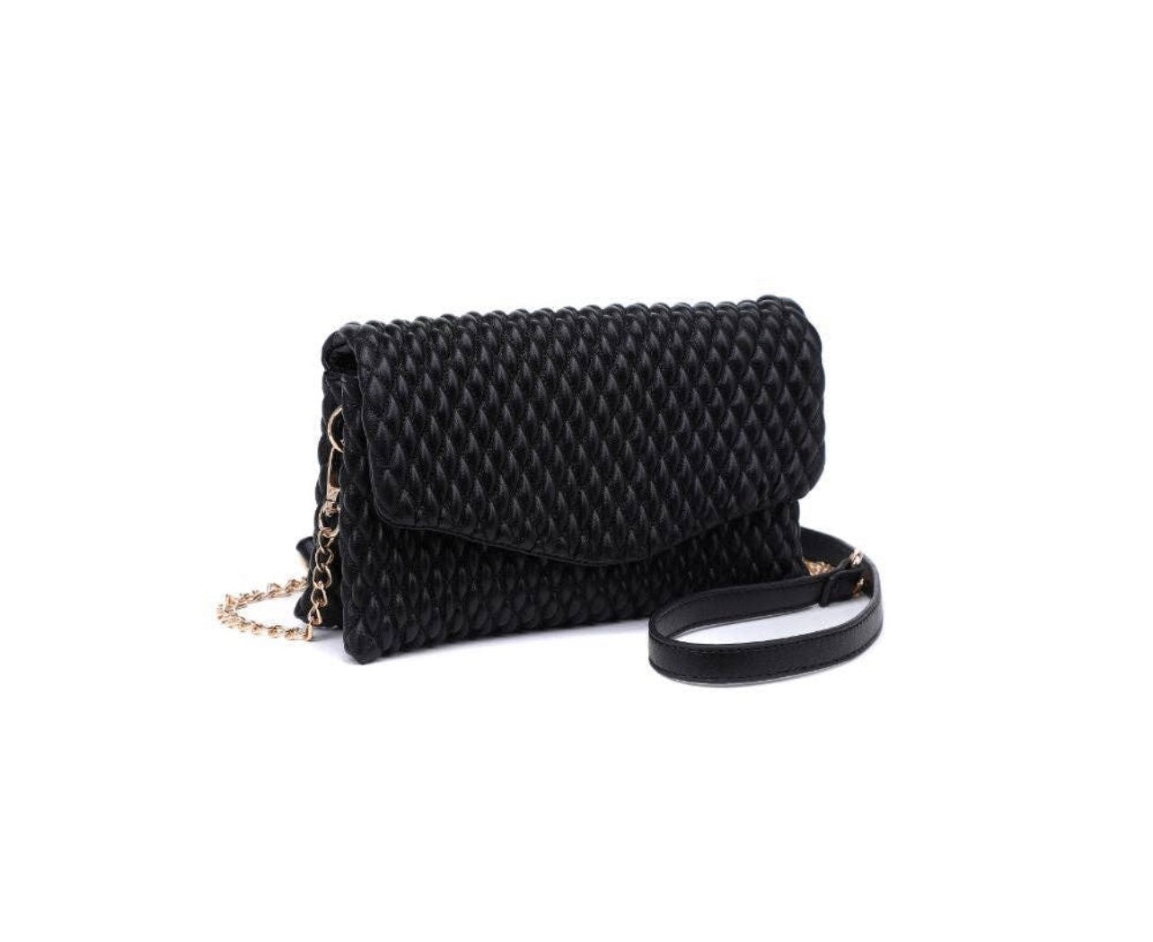 Crossbody Purse w/ Gold Chain