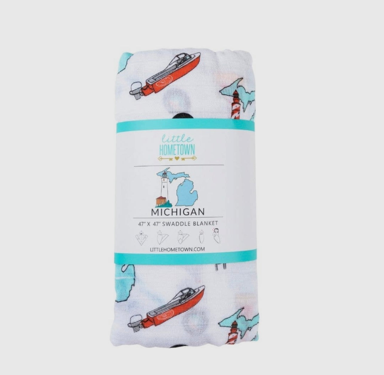 Michigan Swaddle Blankets