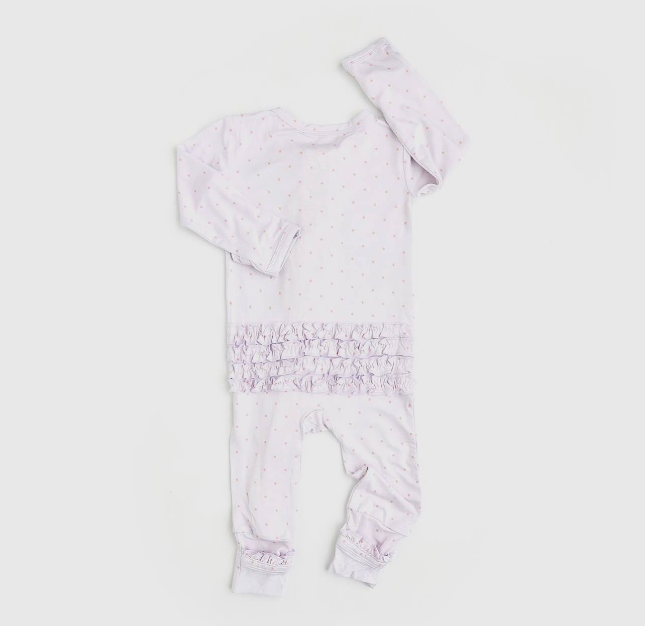 Pink Dot Bamboo Onesie