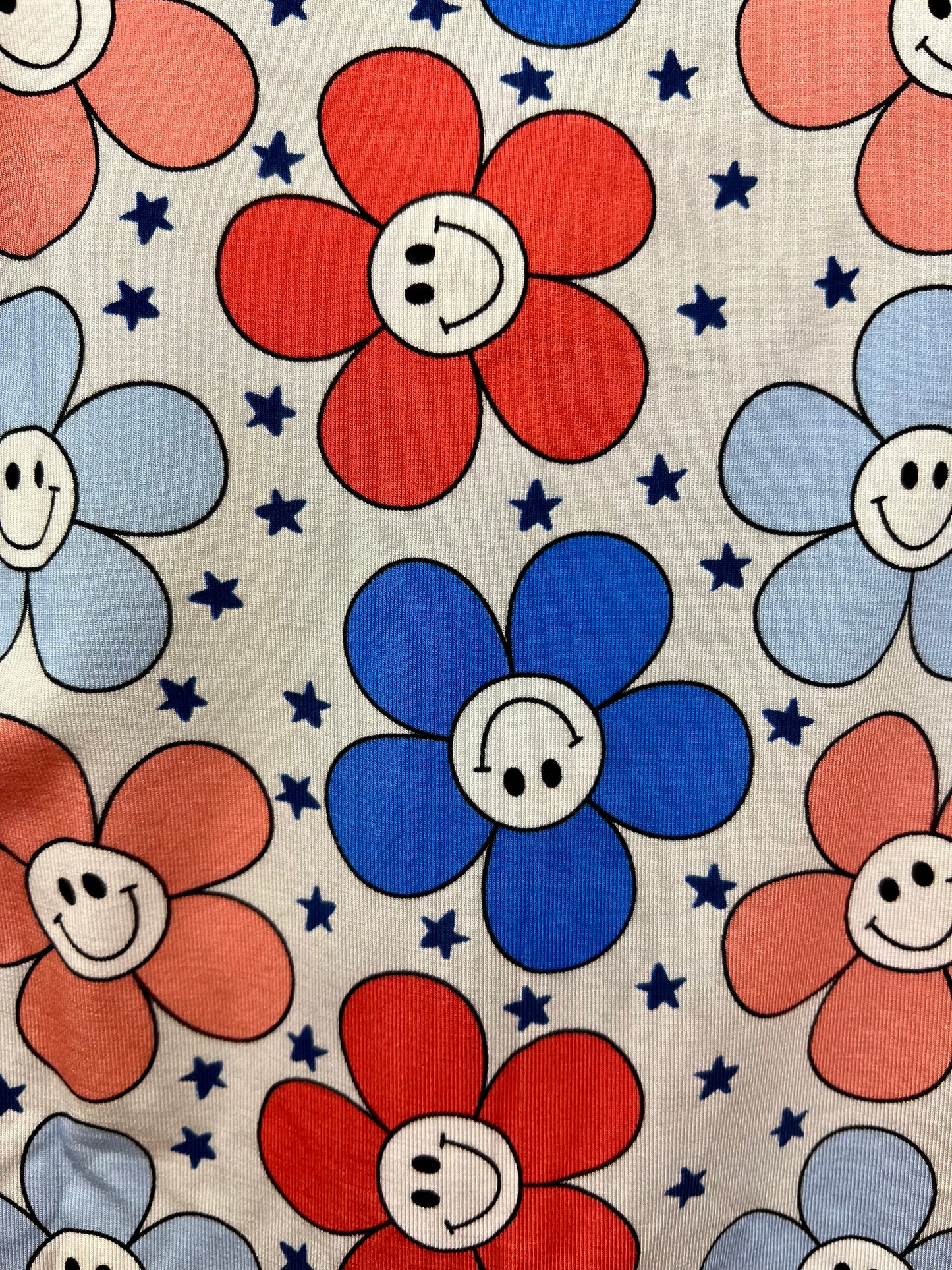 Red White & Bloom Pajama Set