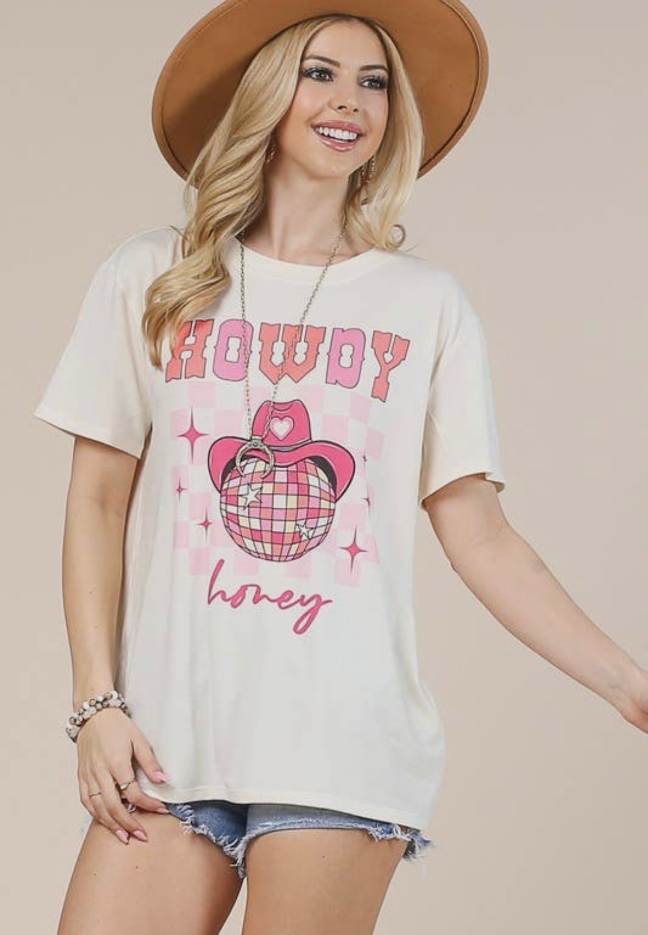 Howdy Honey Disco Tee