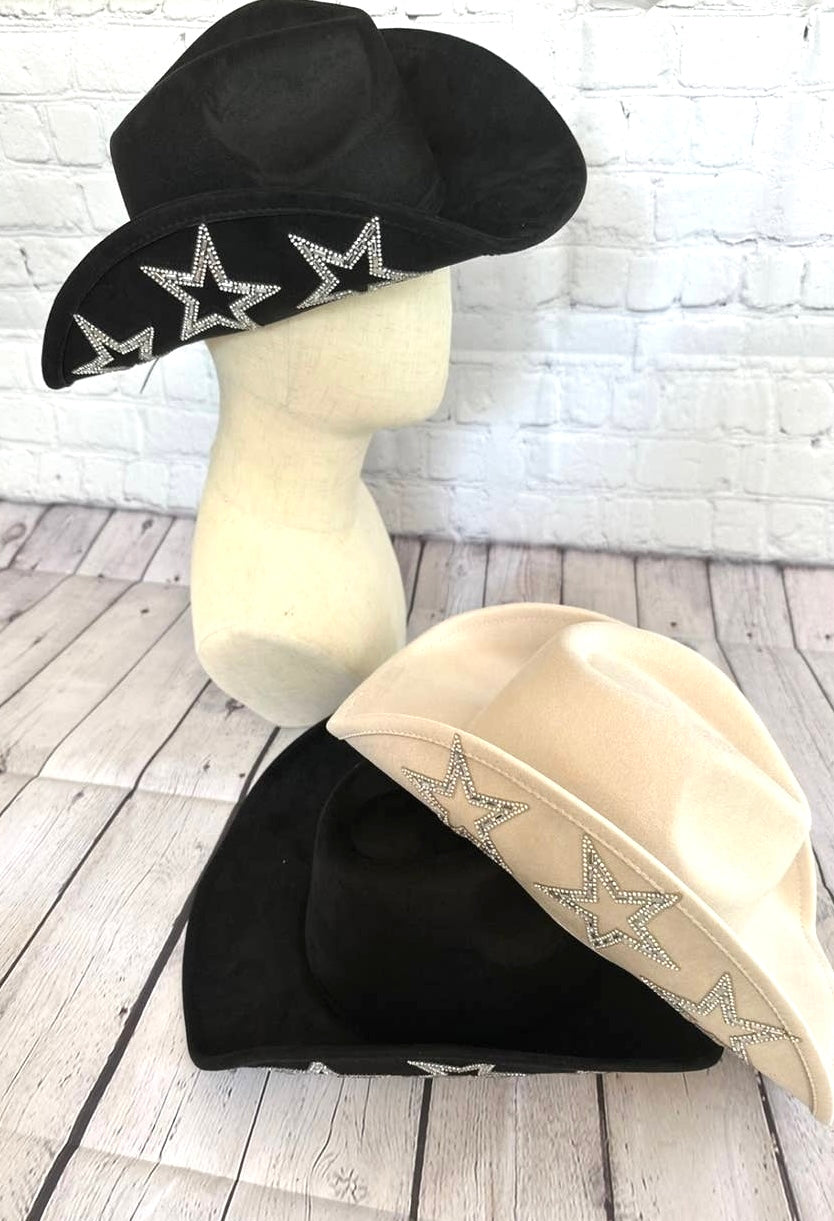Rhinestone Star Cowboy Hat