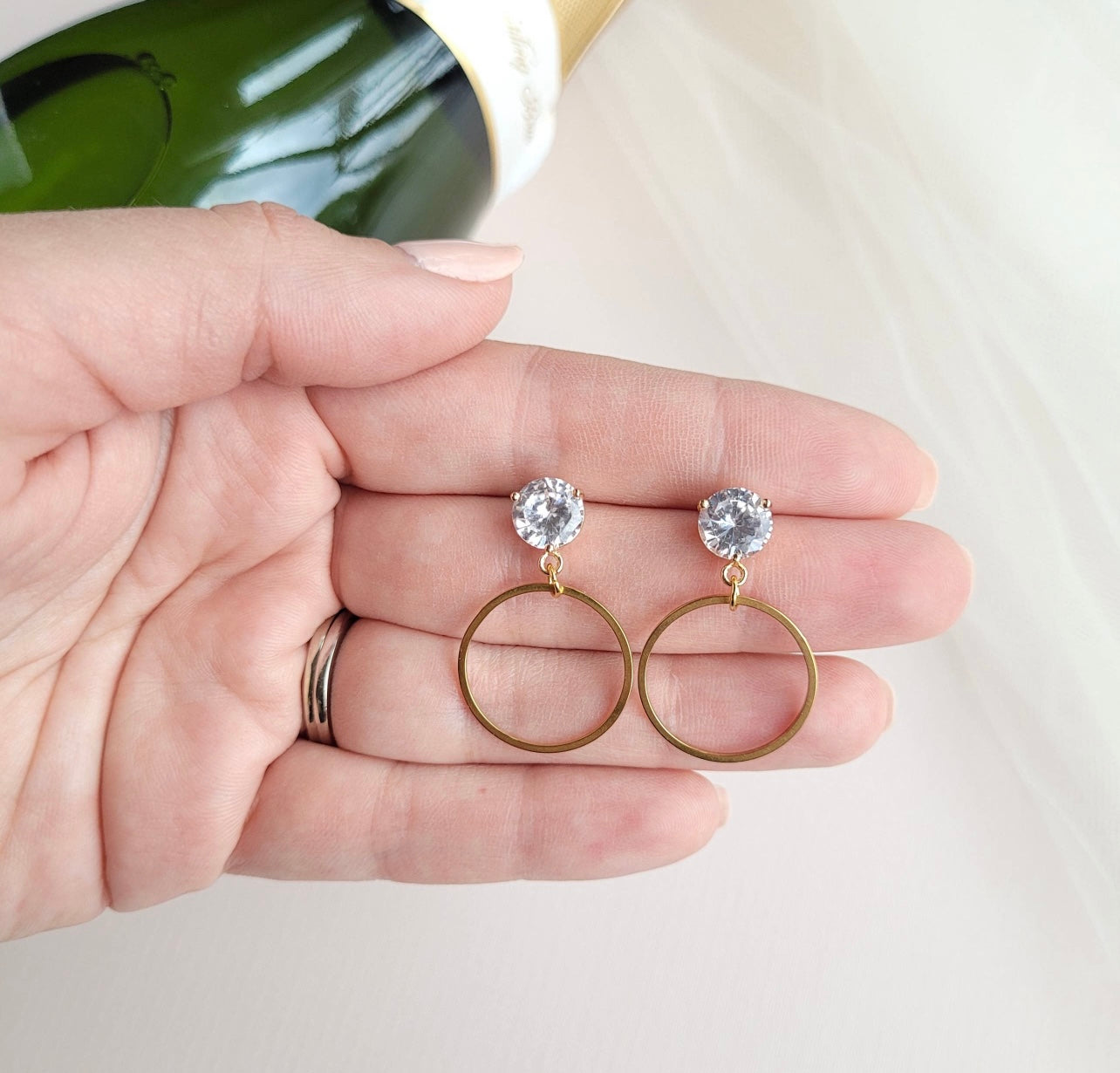 Engagement Ring Earrings