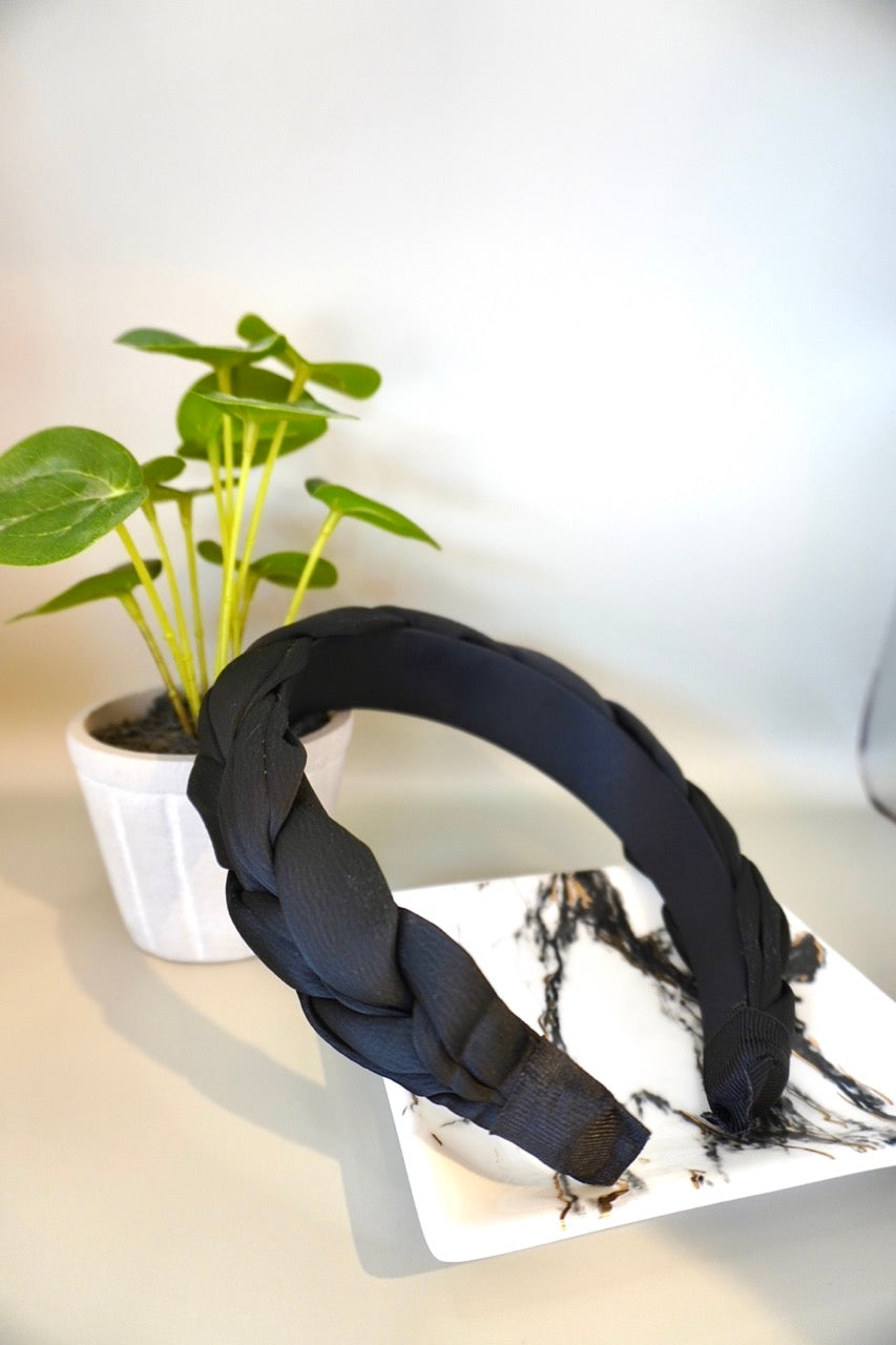 Satin Braided Headband
