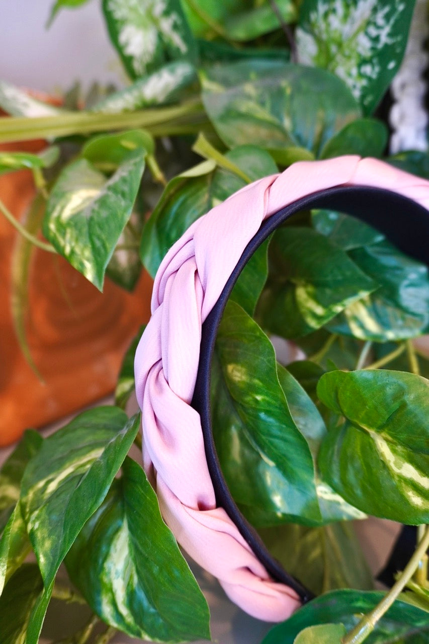 Satin Braided Headband