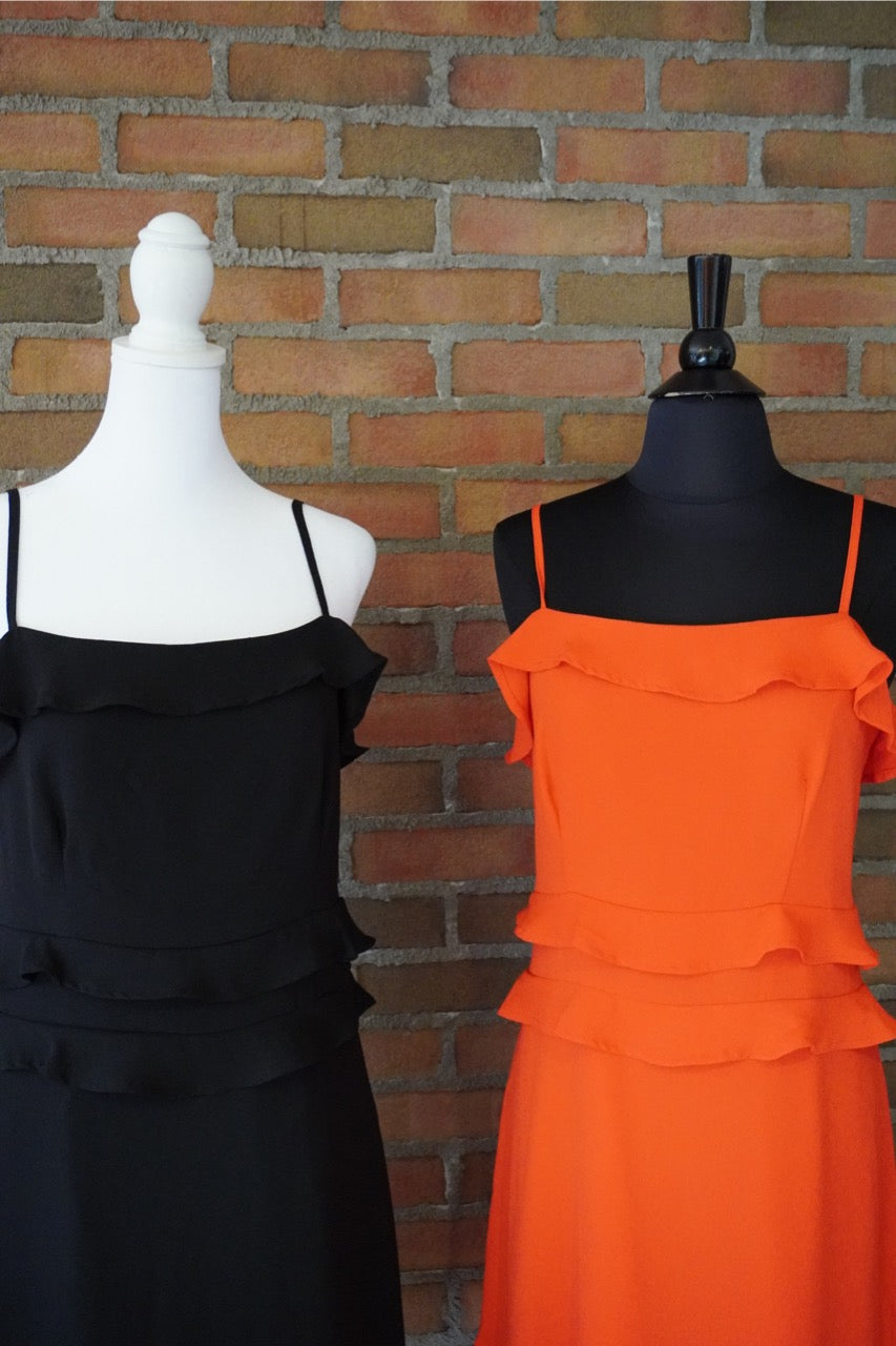 Cami Flutter Dress w/ Ruffles