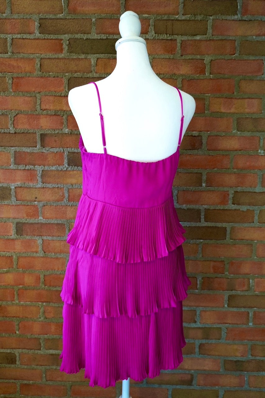 Pink Pleated Dress