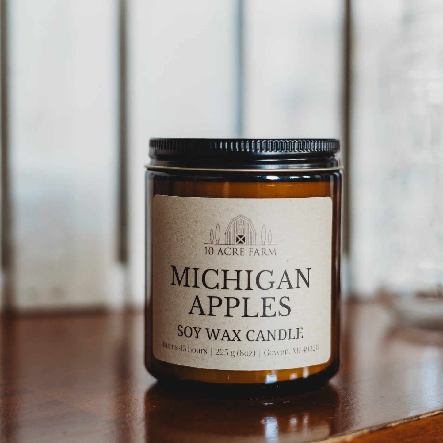 Michigan Apples Soy Candle