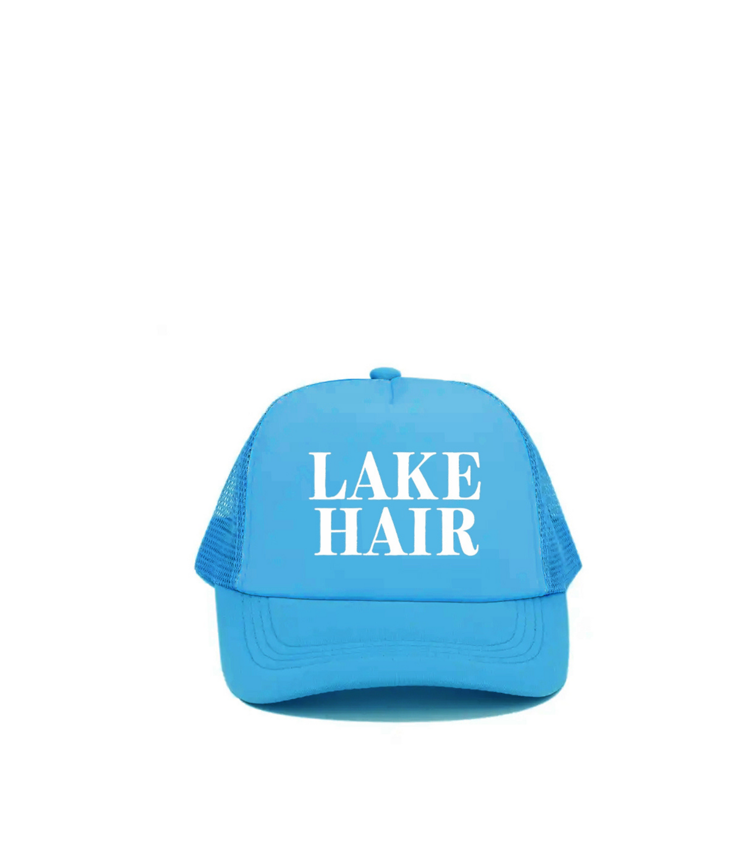 Lake Hair Trucker Hat