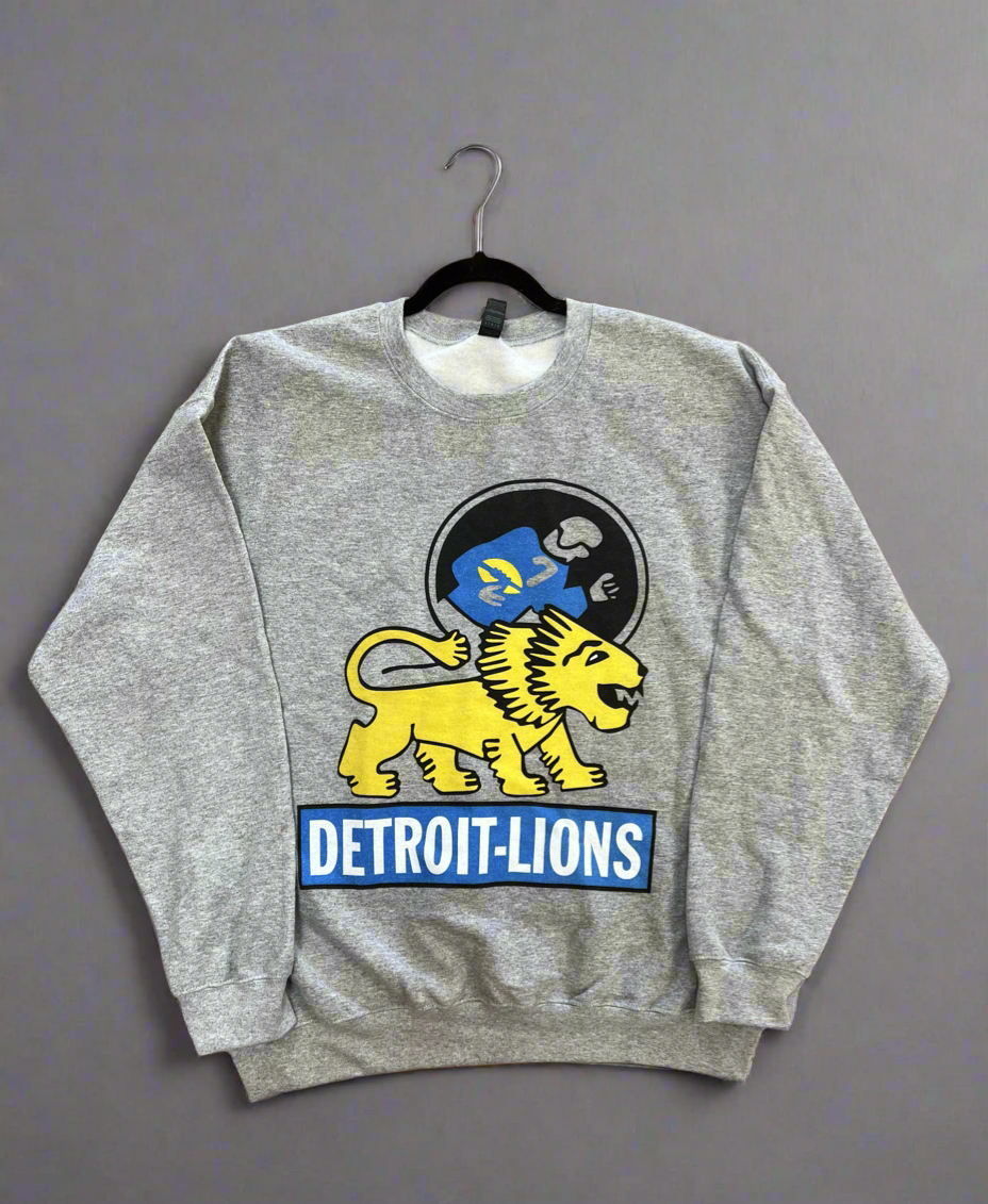 Detroit Lions Vintage Crewneck