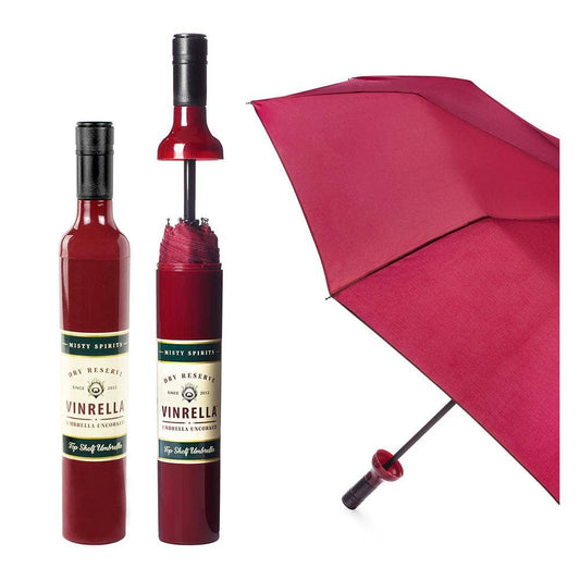 Red Wine Bottle Umbrella