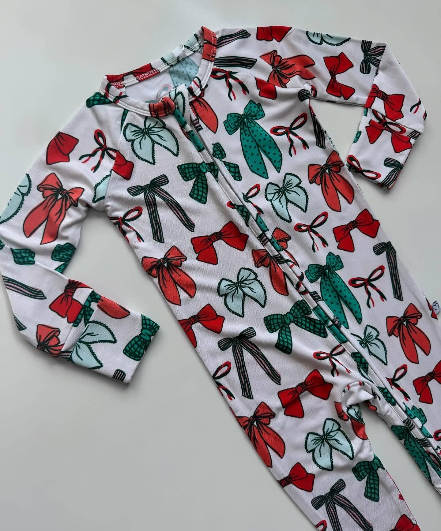 Christmas Bows Onesie