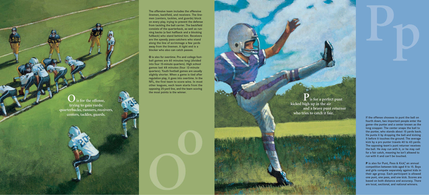 T is for Touchdown Book