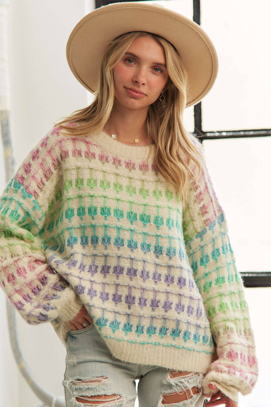 Multi Colored Sweater