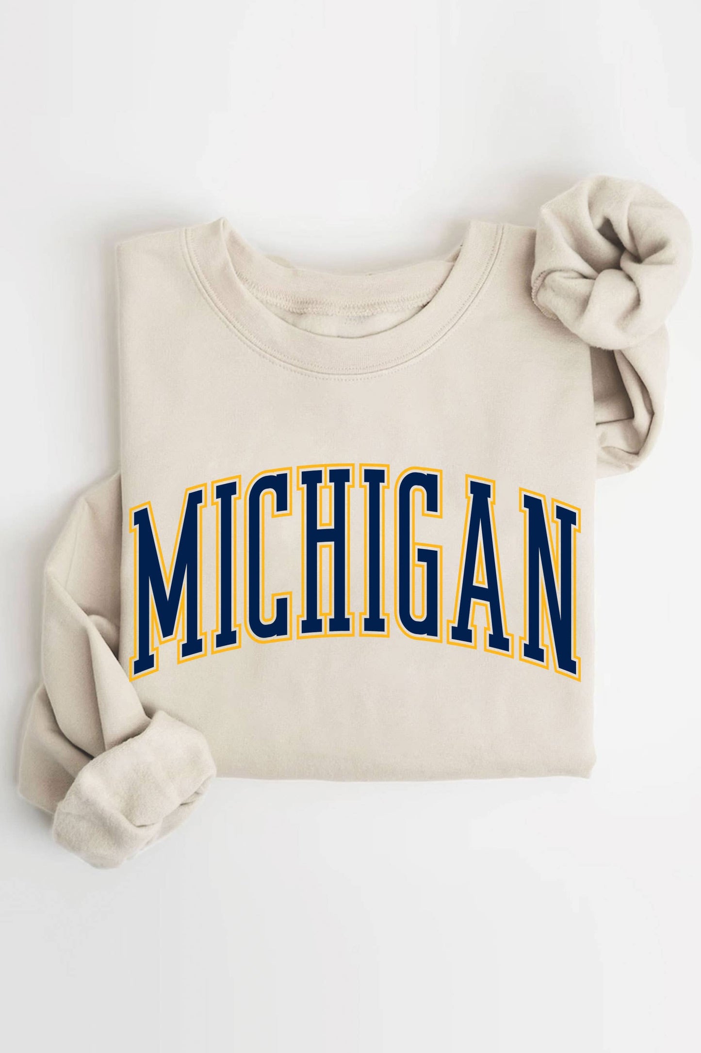 Michigan Puff Crewneck