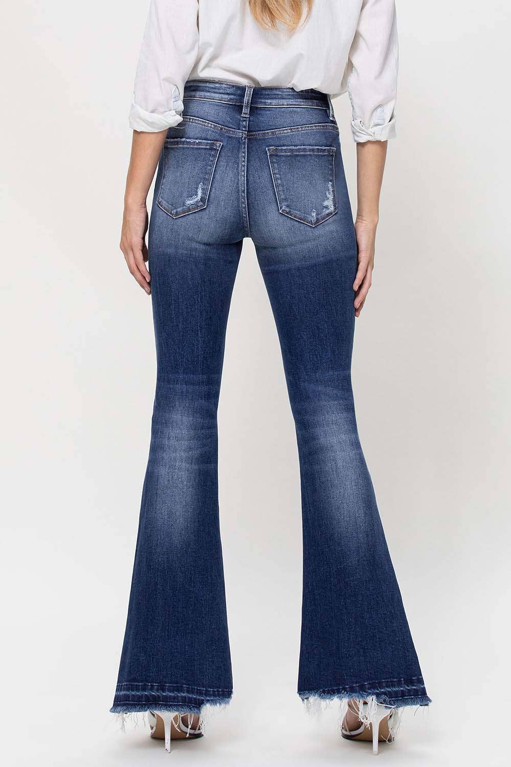 Bella Dark Flare Jeans