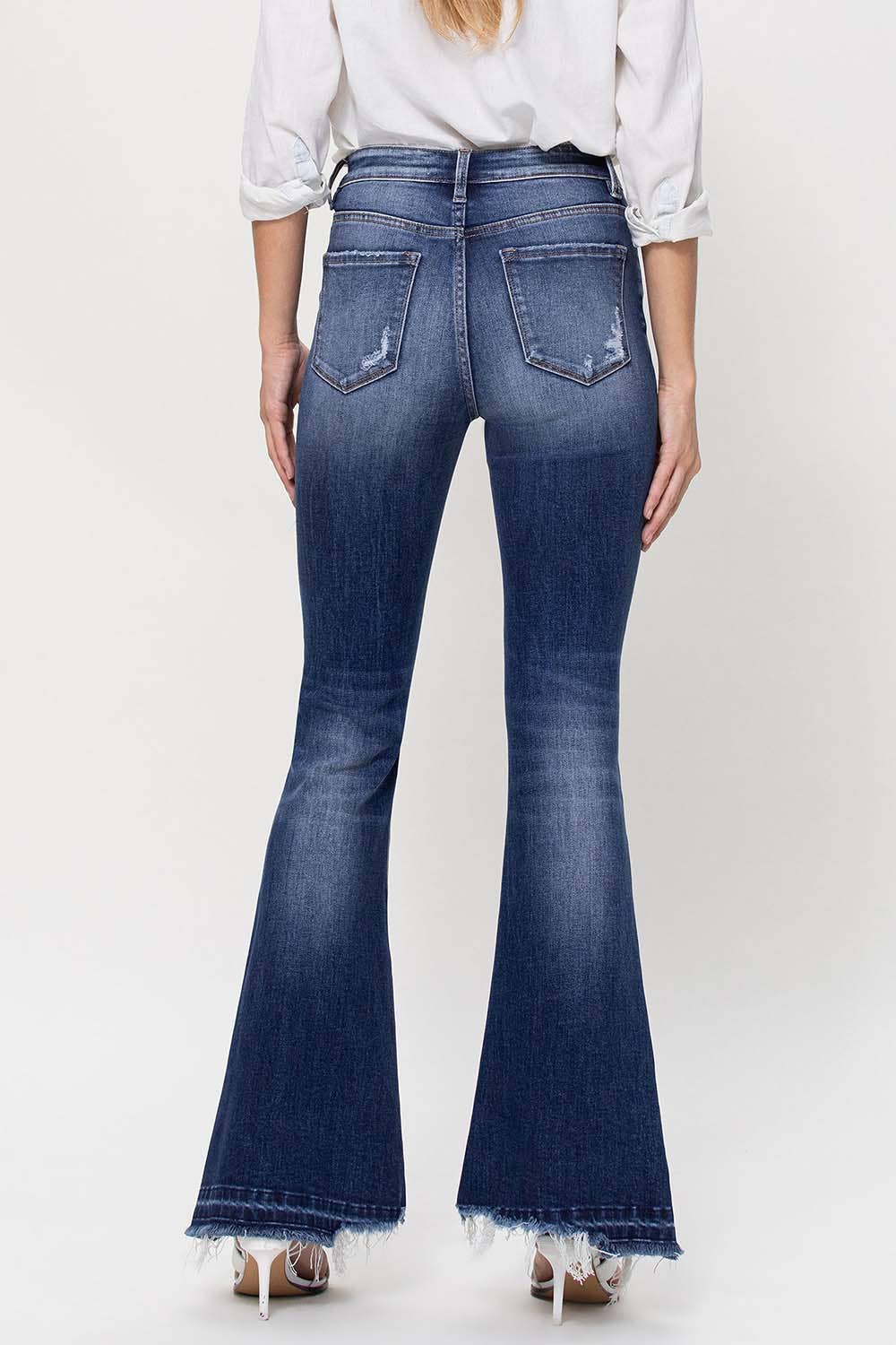 Bella Dark Flare Jeans