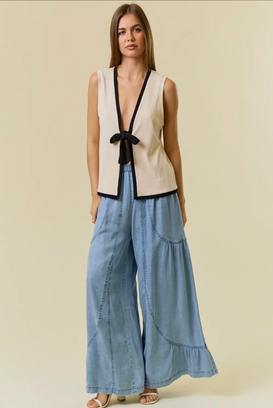 Tie Front Tank Top