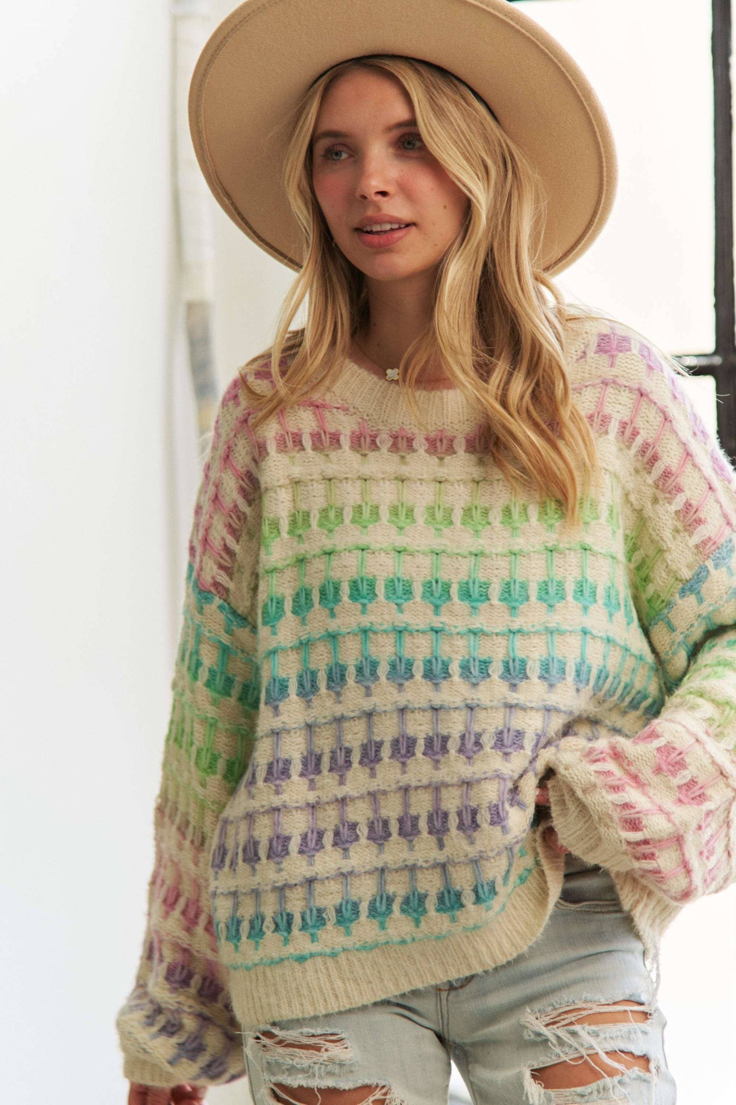 Multi Colored Sweater