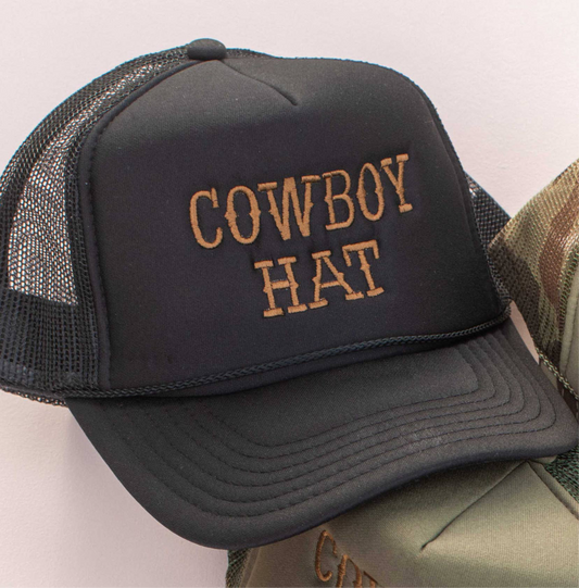 Cowboy Trucker Hat