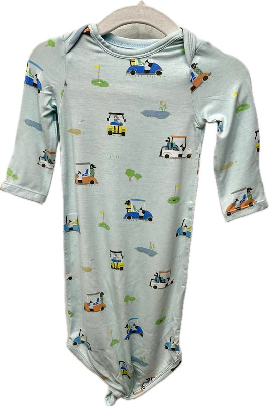 Blue Golf Baby Gown