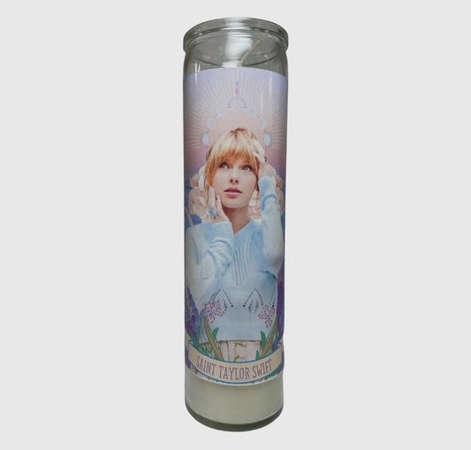Taylor Swift Altar Candle.