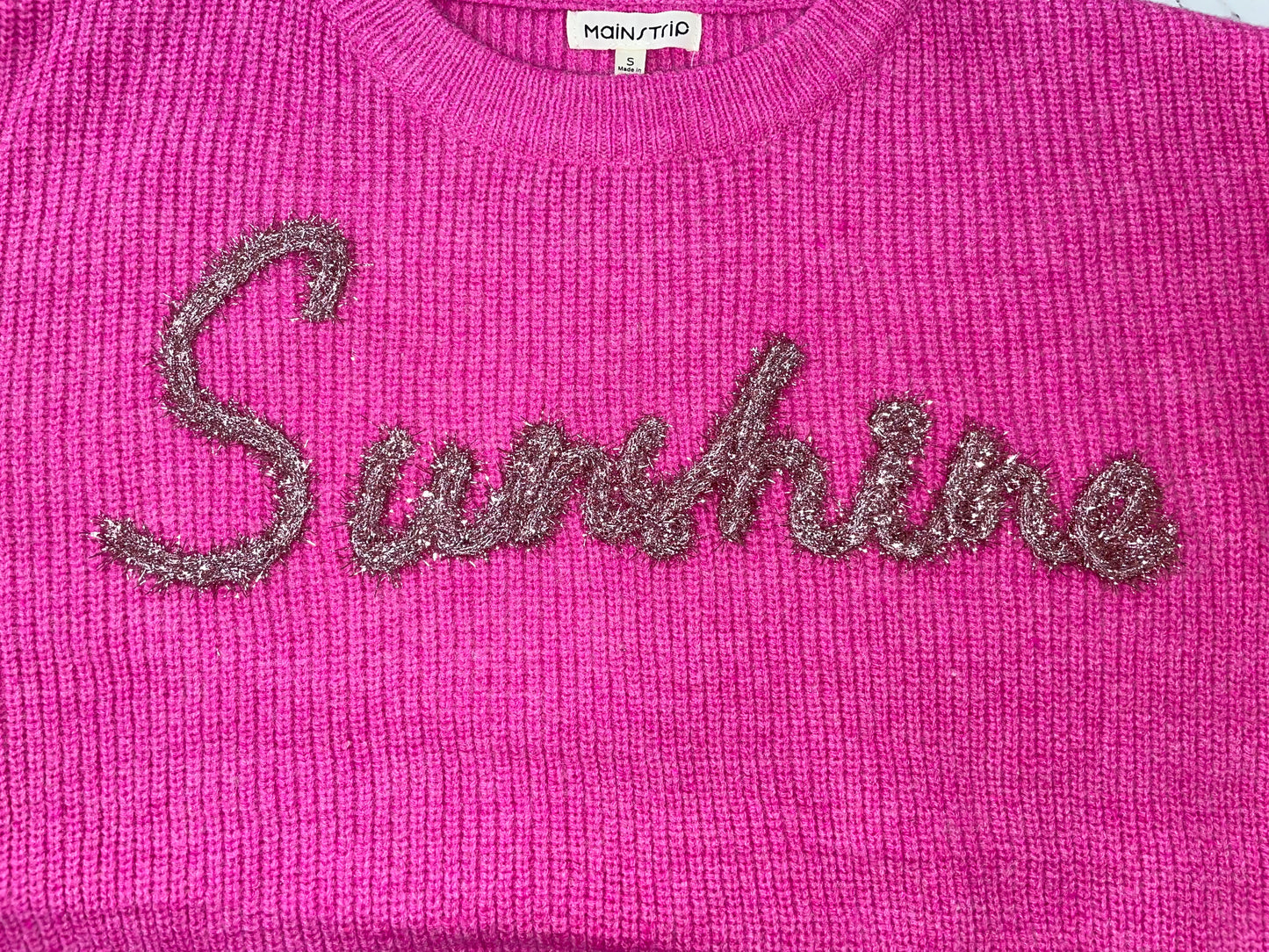 Magenta Sunshine Sweater