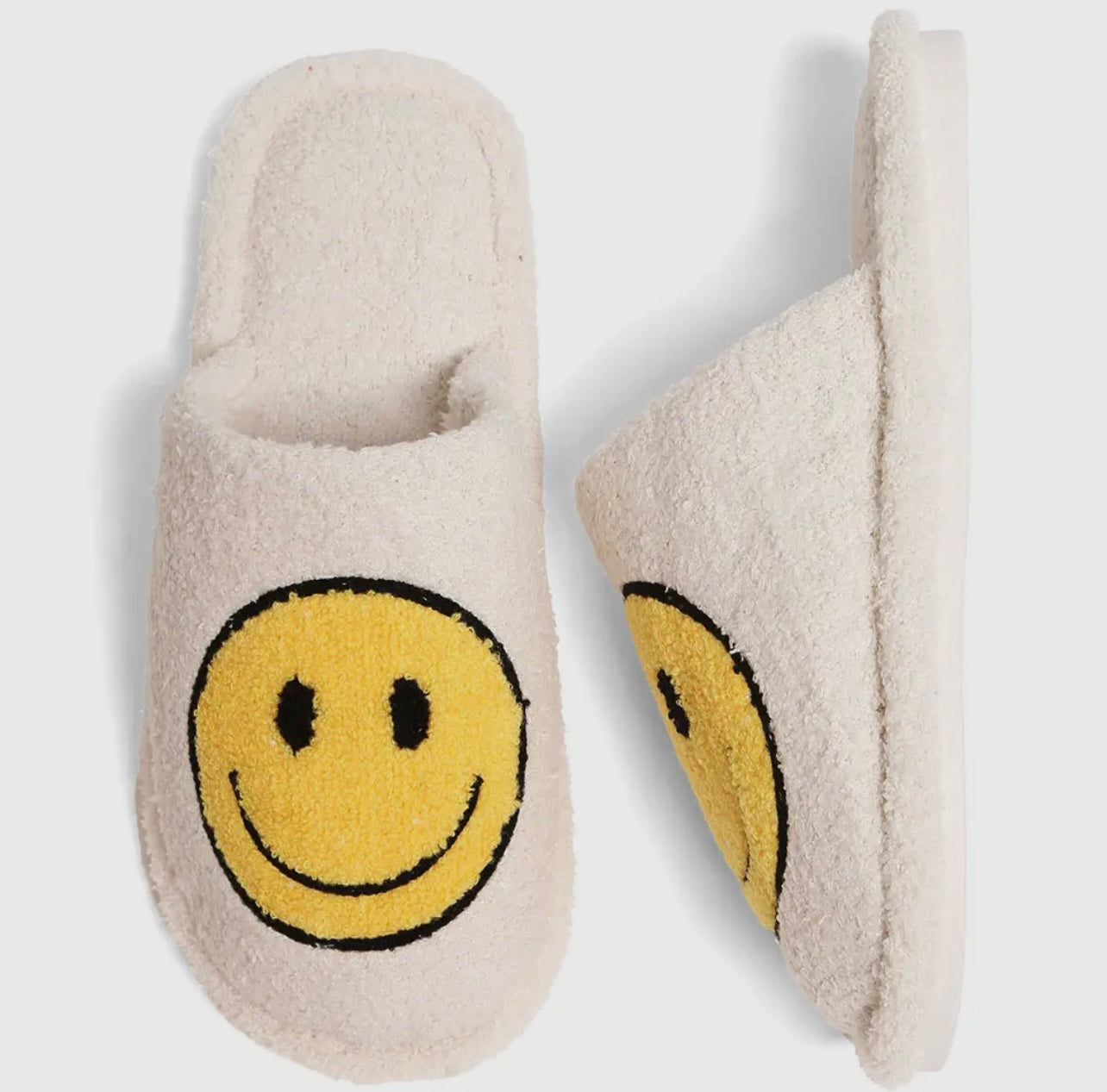Cozy Smiley Slippers